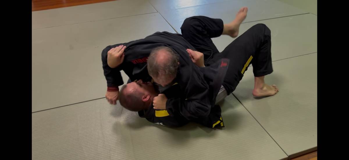 Ronin Jiu Jitsu training