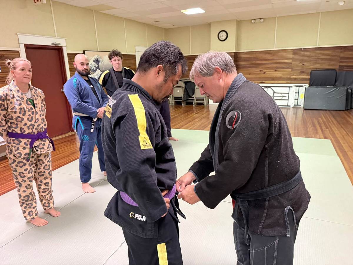 Belt promotion at Ronin